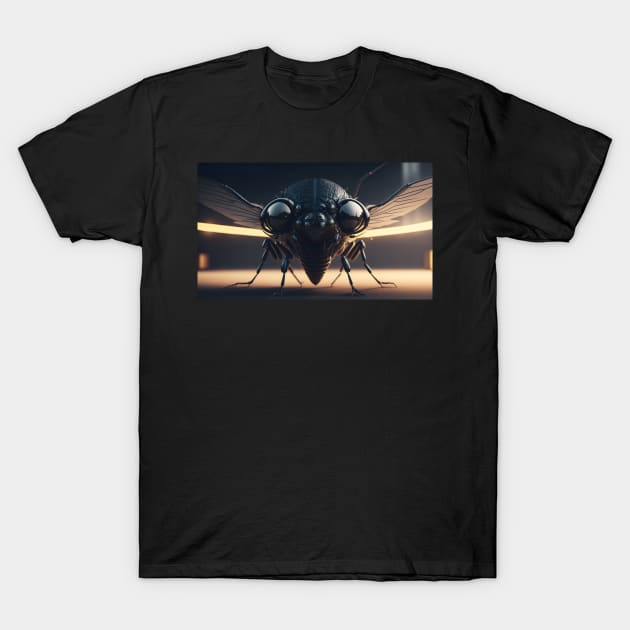 Insect robot with cinematic light T-Shirt by WODEXZ